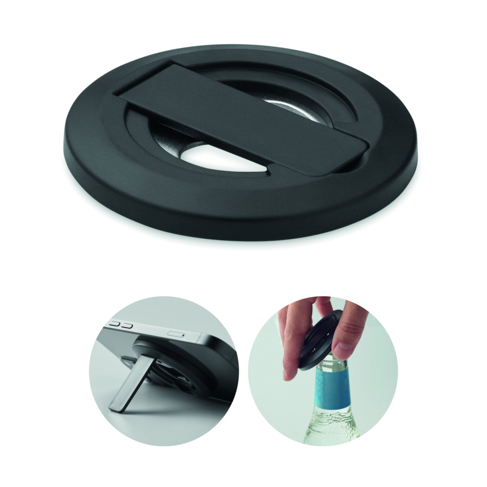 Logotrade corporate gift image of: Phone holder and bottle opener
