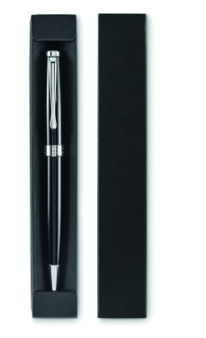 Logo trade promotional giveaways image of: Twist ball pen in box