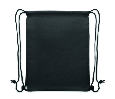 Logo trade promotional items picture of: Drawstring bag in 600D RPET