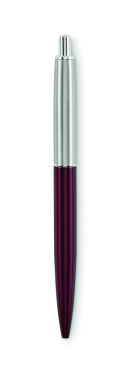 Logo trade promotional merchandise photo of: Push button pen in box