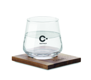 Logo trade corporate gifts image of: Whisky short drink glass set