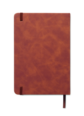 Logotrade promotional gift image of: A5 smokey PU notebook