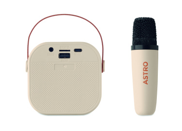 Logotrade business gift image of: Karaoke set speaker