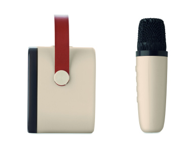 Logo trade advertising product photo of: Karaoke set speaker