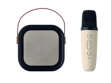 Logo trade promotional gift photo of: Karaoke set speaker