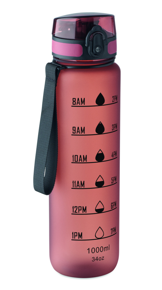 Logotrade promotional items photo of: Sports water bottle RPET 1L