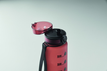 Logo trade promotional giveaway photo of: Sports water bottle RPET 1L