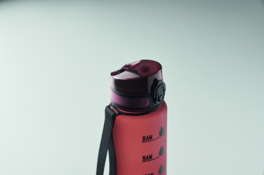 Logo trade promotional giveaway photo of: Sports water bottle RPET 1L