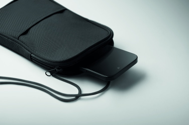 Logo trade promotional giveaway photo of: RPET cross body travel pouch