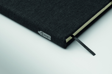 Logo trade promotional merchandise photo of: A5 notebook with phone holder