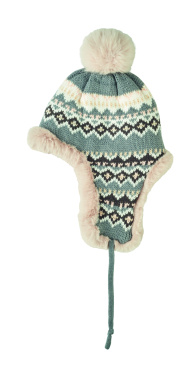 Logotrade promotional giveaway image of: Knitted beanie with ear flap