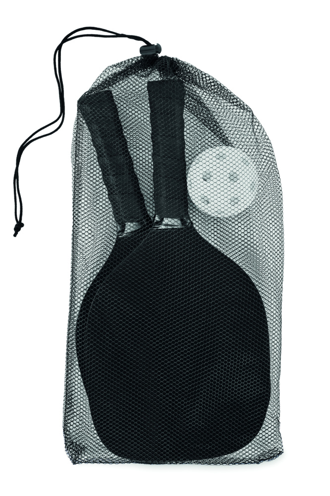 Logo trade promotional gift photo of: Pickle ball paddle set