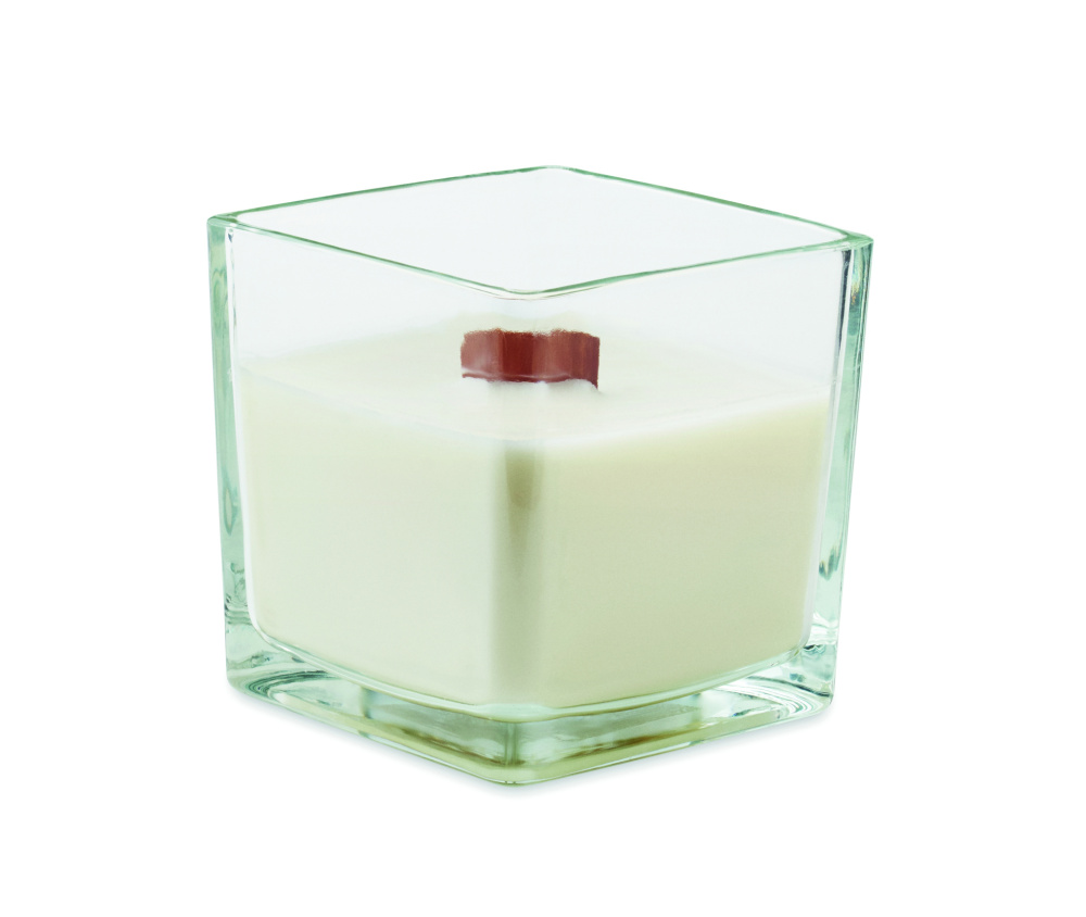 Logo trade advertising products image of: Plant based wax candle 600gr
