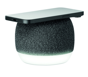 Logo trade corporate gift photo of: 15W wireless charger speaker