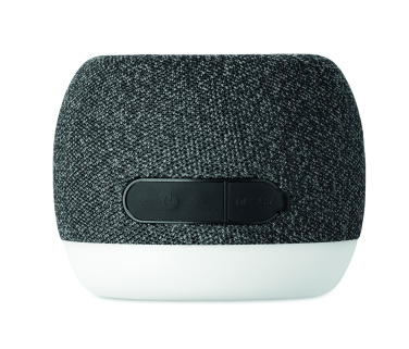 Logo trade promotional giveaways picture of: 15W wireless charger speaker