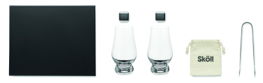 Logo trade advertising products picture of: Set of whisky tasting glasses