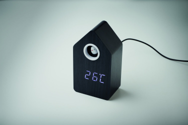 Logotrade promotional products photo of: MDF cuckoo alarm clock