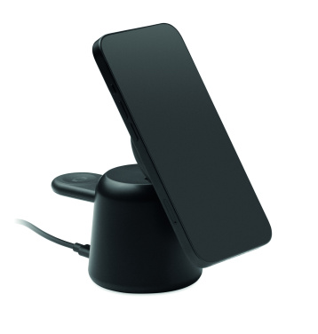 Logotrade promotional merchandise photo of: 3 in 1 wireless charger 15W