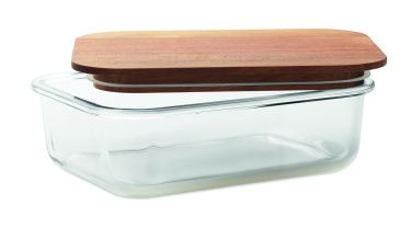 Logo trade promotional product photo of: Glass lunch box 800ml