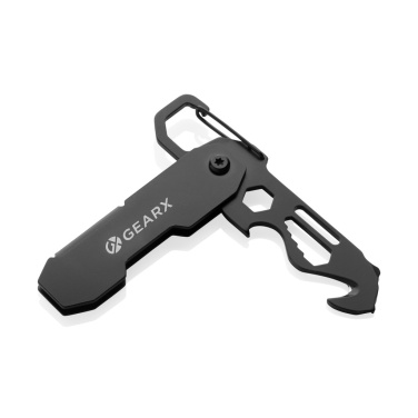 Logotrade business gifts photo of: Gear X foldable EDC tool with carabiner and parcel cutter