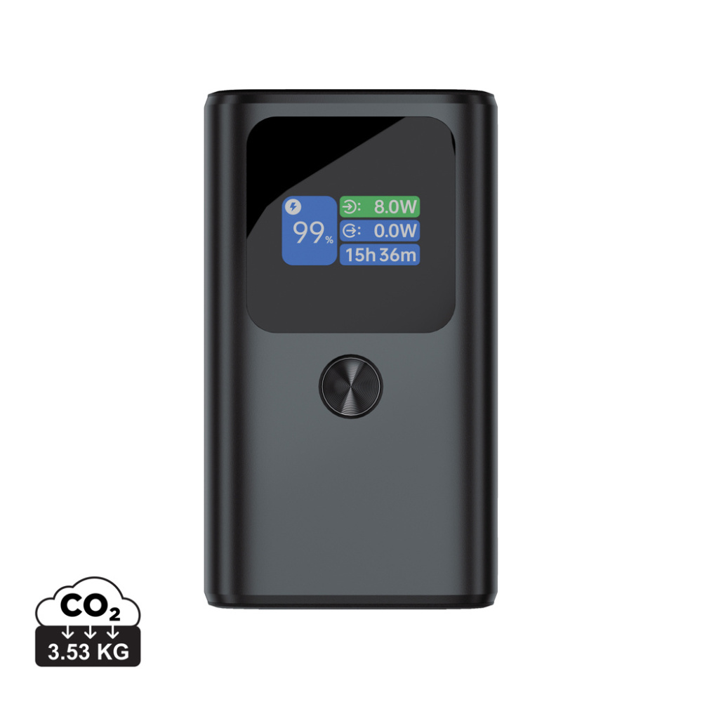 Logo trade promotional merchandise image of: Urban Vitamin Campbell 55W 10.000mAh pocket powerbank