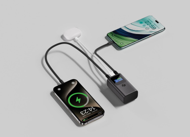 Logo trade business gift photo of: Urban Vitamin Campbell 55W 10.000mAh pocket powerbank