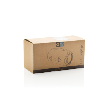 Logotrade promotional gift image of: Prisma RCS recycled plastic IPX 4 waterpoof 16W speaker