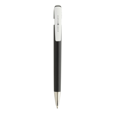 Logotrade promotional gift picture of: Glide GRS certified R-ABS Metal Clip Pen