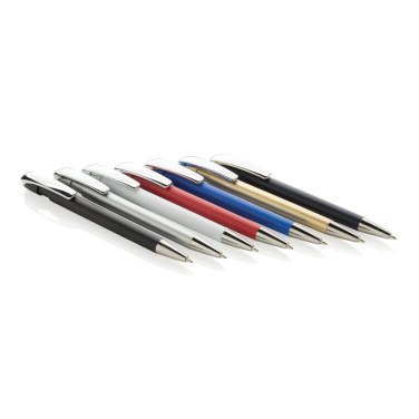 Logo trade advertising products picture of: Glide GRS certified R-ABS Metal Clip Pen