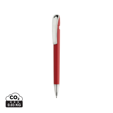 Logotrade promotional merchandise picture of: Glide GRS certified R-ABS Metal Clip Pen