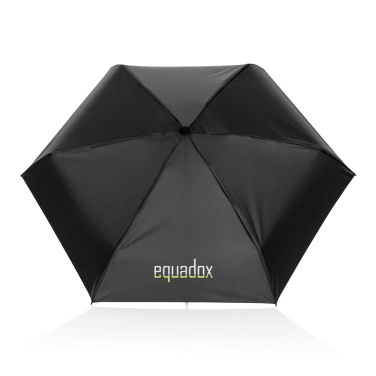 Logotrade corporate gifts photo of: 19.5" Aware™ RPET super mini manual 190T Pongee umbrella