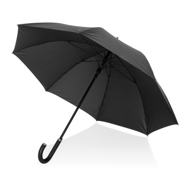 Logotrade promotional merchandise image of: Swiss Peak Vero Aware™ RPET 25” umbrella w luxe handle