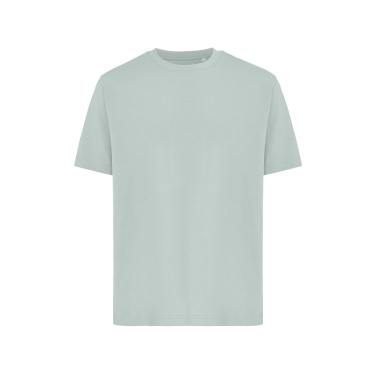 Logo trade promotional merchandise image of: IQONIQ Nikko heavyweight recycled cotton t-shirt