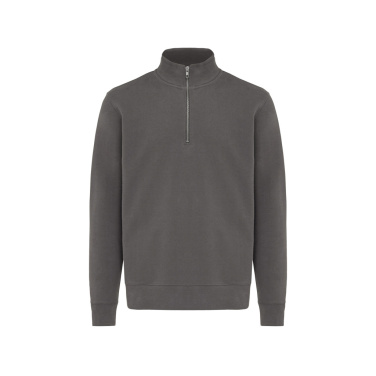 Logo trade promotional items picture of: IQONIQ Elgon recycled cotton quarter zip sweater