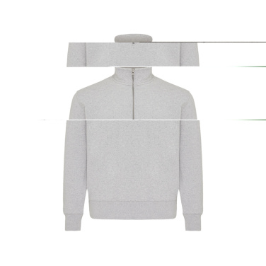 Logotrade promotional merchandise image of: IQONIQ Elgon recycled cotton quarter zip sweater