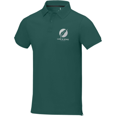 Logo trade corporate gifts picture of: Calgary short sleeve men's polo