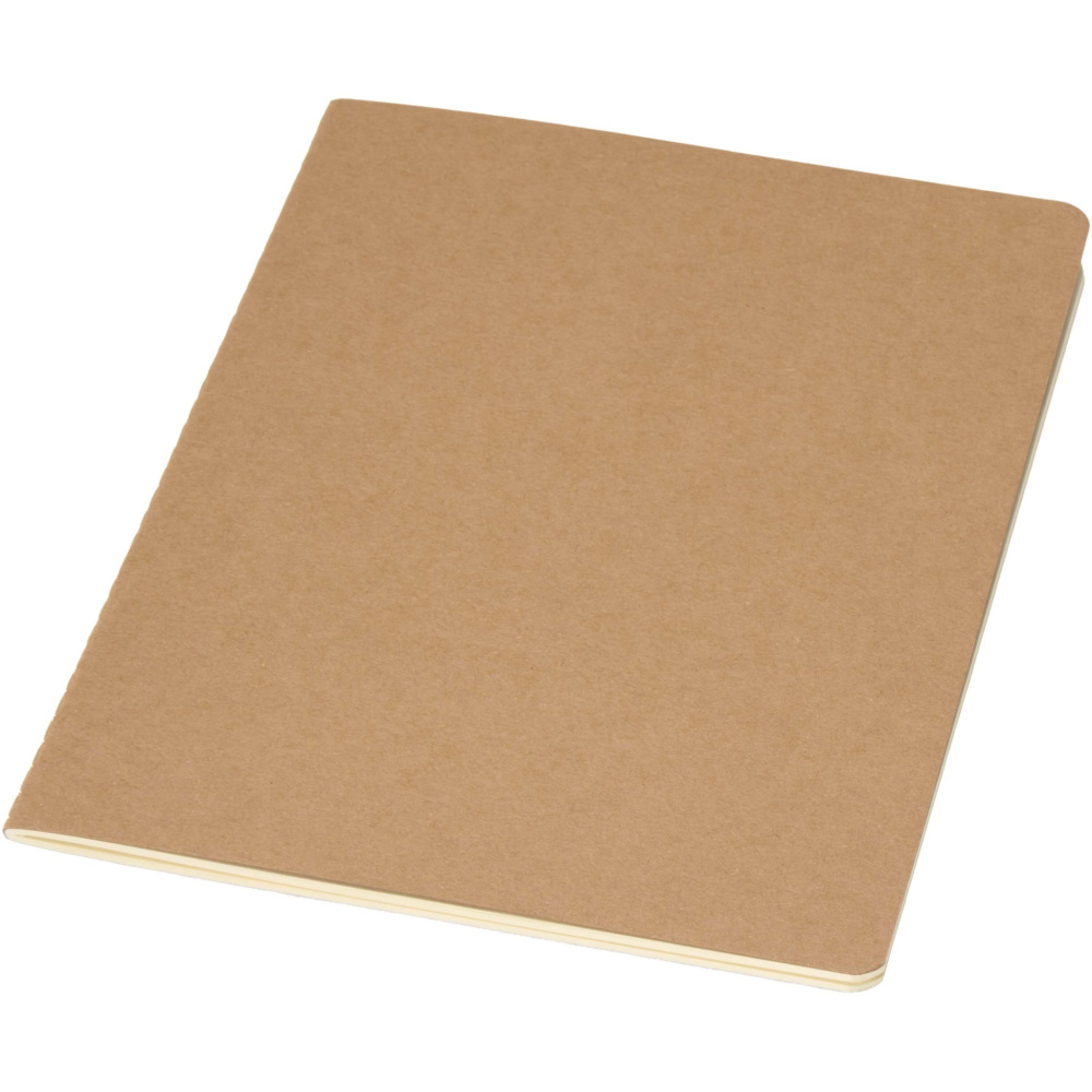 Logotrade advertising product image of: Slyk A5 kraft cahier notebook with ruled pages