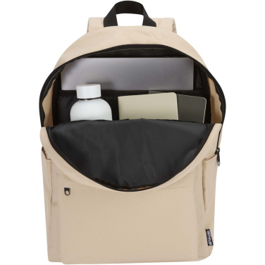 Logo trade promotional merchandise picture of: Byron 14" GRS recycled city laptop backpack 16L