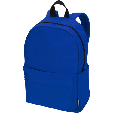 Logo trade promotional products image of: Byron 14" GRS recycled city laptop backpack 16L