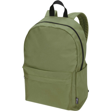 Logotrade business gift image of: Byron 14" GRS recycled city laptop backpack 16L