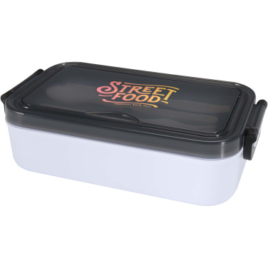 Logotrade promotional gifts photo of: Snappy lunch box and cutlery set