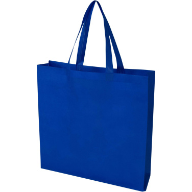 Logotrade advertising products photo of: EcoSeal GRS recycled nonwoven gusset tote bag 12L