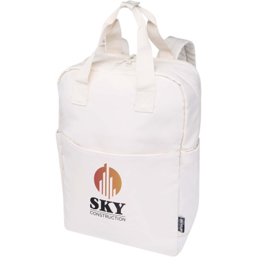 Logo trade promotional gifts picture of: Trip 14” Aware™ recycled travel laptop backpack 9L