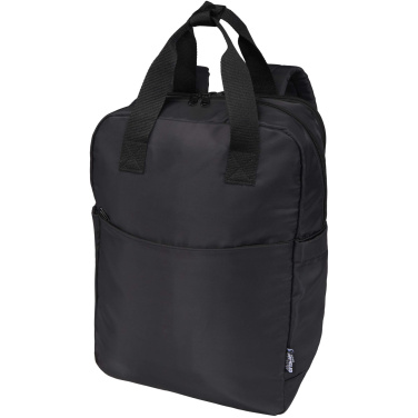 Logo trade promotional giveaways picture of: Trip 14” Aware™ recycled travel laptop backpack 9L