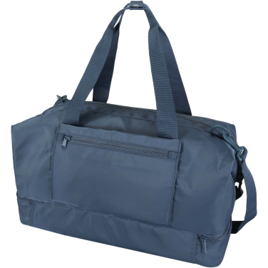 Logo trade corporate gifts image of: Trip Aware™ recycled travel duffel bag 42L