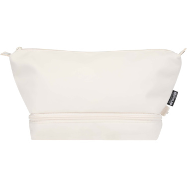 Logo trade promotional giveaway photo of: Trip Aware™ recycled travel toiletry bag 6L