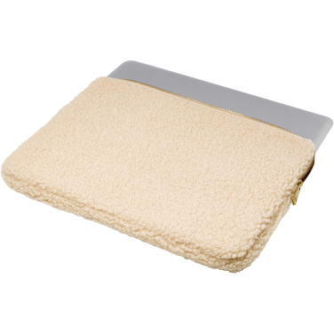 Logotrade promotional items photo of: Bear 13" GRS recycled sherpa laptop sleeve 2L
