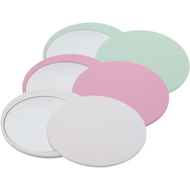 Logo trade promotional giveaways image of: Glider slider makeup mirror