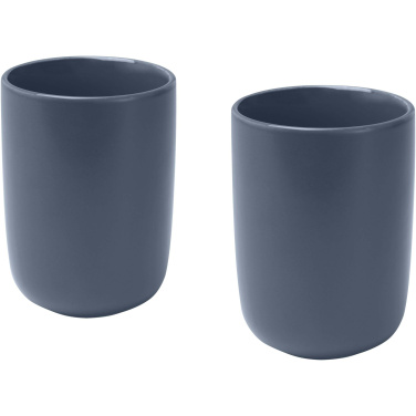 Logotrade promotional giveaway picture of: Male 350 ml ceramic cups - set of 2