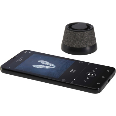 Logo trade promotional item photo of: Horna 3W recycled plastic magnetic wireless speaker